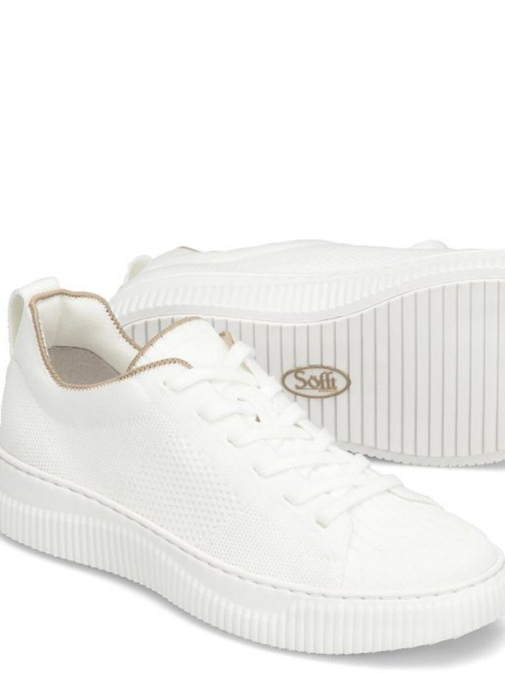 Sofft  Women's Faro Sneaker, White  Women Size 9     NEW With Box